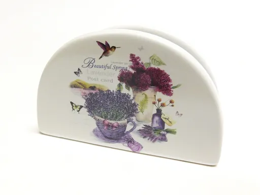 MAKRO - Servítnik, stojan na obrúsky Levanduľa