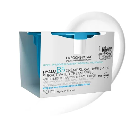 La Roche Posay Hyalu B5 SPF 30 krém proti vráskam pre všetky typy pleti náplň 50 ml