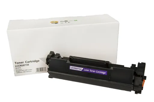 Kompatibilná tonerová náplň 5646C002, CRG071H, 2500 listov pre tlačiarne Canon (Orink White Box), čierna