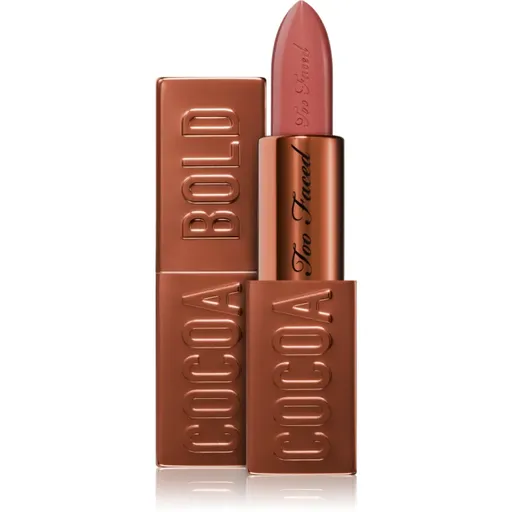 Too Faced Cocoa Bold Lipstick krémový rúž odtieň Chocolate Chip 3.3 g