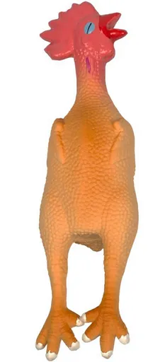 Hračka DUVO+ latexové pískajúce kura 15cm