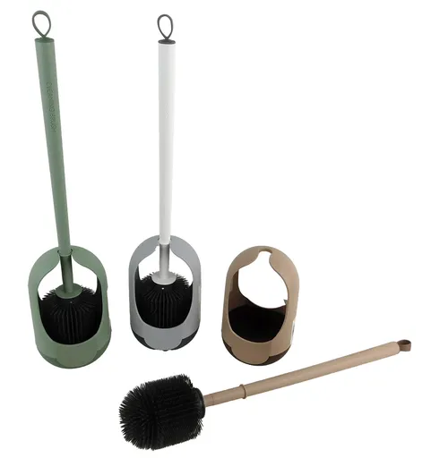 MAKRO - Kefa na WC sada rôzne farby, umelá hmota / silikón