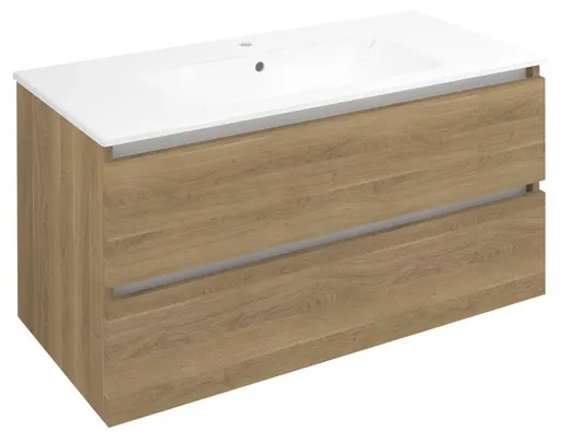 SAPHO - EZARA umývadlová skrinka 99,8x52x46cm, dub cuneo EZ101-2525