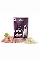 Nuevo mačiatko hydinové s ryžou vrecko 85g
