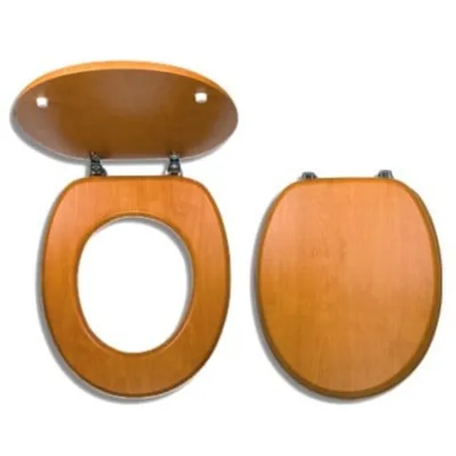 Wc doska Novaservis MDF vo farebnom prevedeni dyhovaného dreva WC/ORECH