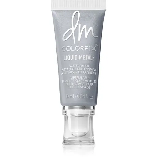 Danessa Myricks Beauty Colorfix Liquid Metals multifunkčné líčidlo na oči, pery a tvár odtieň Platinum 10 ml