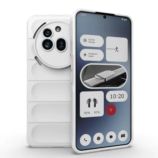 STEPS Ochranný kryt pre Nothing Phone (3a) Pro biely