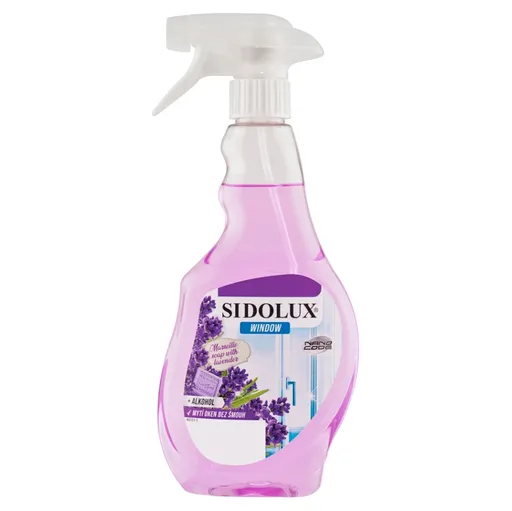 SIDOLUX Window Marseille Soap with Lavender prostriedok na umývanie skiel 500 ml