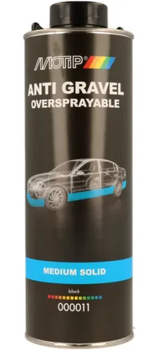 MOTIP UBS - Prelakovateľná ochrana pred nárazmi kamienkov 1 l cierny