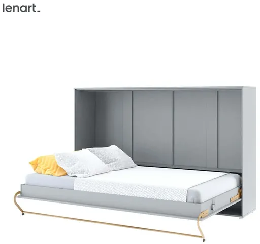 Dig-net nábytok Sklápacia posteľ Lenart CONCEPT PRO CP-05 sivá | 120 x 200 cm