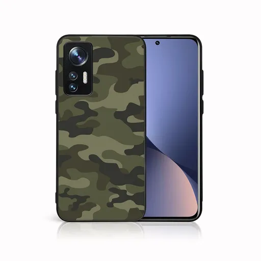 MY ART Ochranný kryt pre Xiaomi 12 Lite GREEN CAMO (235)