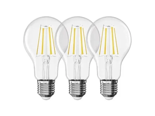 Žiarovka Filament LED E27 5,9W biela prírodná EMOS ZF5D43.3 sada 3ks