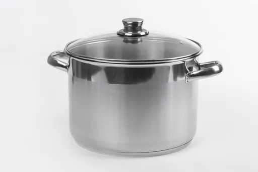 SSW - Hrniec nerezový so sklenenou pokrievkou, 10L