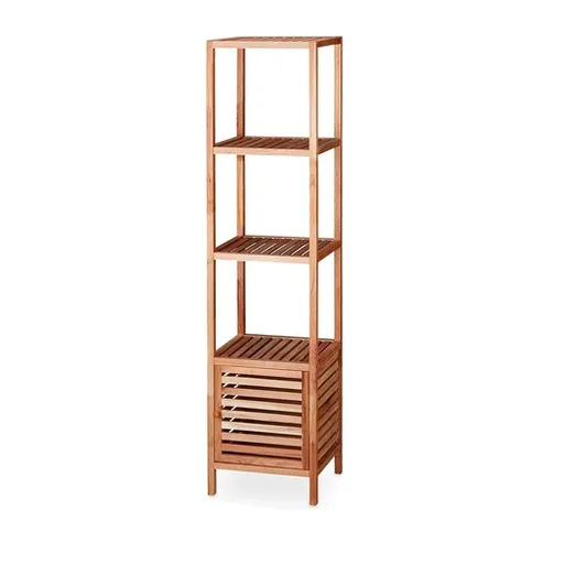 Regál Naturel Home 35.5x160x39.5 cm orech mat HOMEREG5