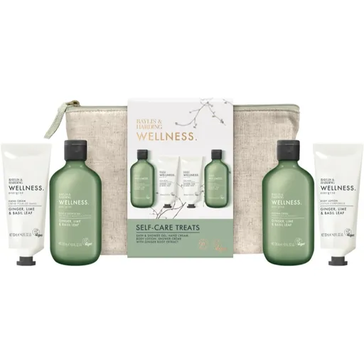 Baylis & Harding Wellness. Energise darčeková sada na telo Ginger, Lime & Basil Leaf