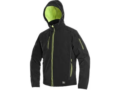 Bunda DURHAM, pánska, čierno-žltá, veľ. 2XL