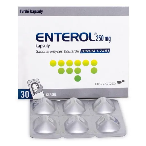 ENTEROL 250 mg 30 kapsúl
