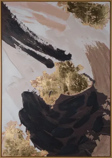 ArtFir Obraz ART 616 | béžová/čierna 70 x 100 cm