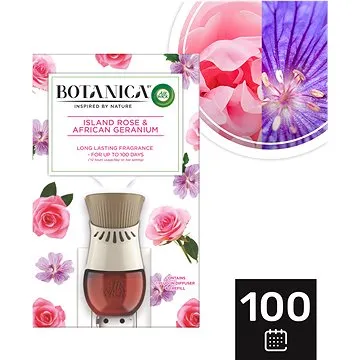 Botanica by Air Wick Electric, exotická ruža a africká pelargónia, 19 ml (5999109541093)