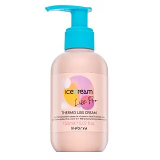 Inebrya Ice Cream Liss Pro Thermo Liss Cream stylingový krém pre tepelnú úpravu vlasov 150 ml