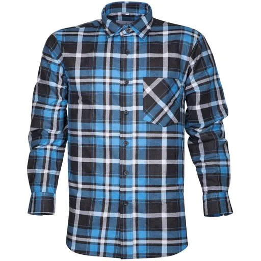 Ardon Pracovná flanelová košeľa Jonah - Modrá | 2XL