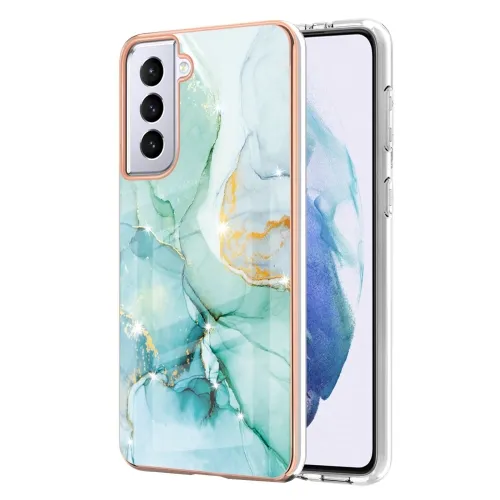 IMD MARBLE Ochranný kryt Samsung Galaxy S21 5G GREEN
