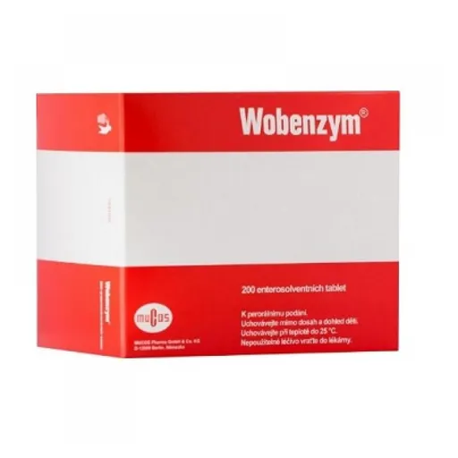 WOBENZYM gastrorezistentné tablety 200 ks