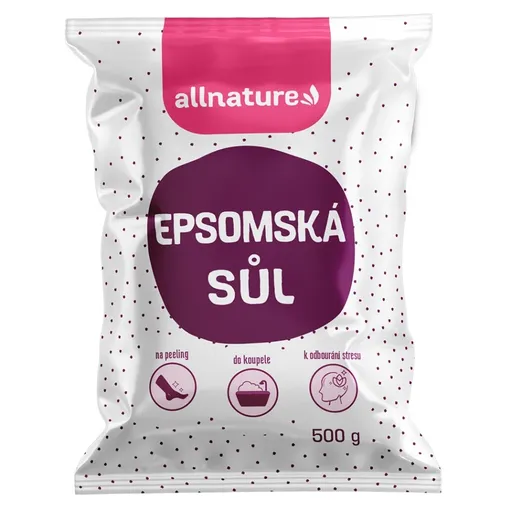ALLNATURE Epsomská soľ 500 g