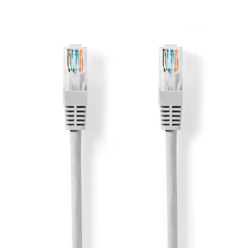 Nedis CCGT85100GY100 - Sieťový Kábel Cat 5e UTP | RJ45 (8P8C) Zástrčka – RJ45 (8P8C) Zástrčka | 10 m | Sivý