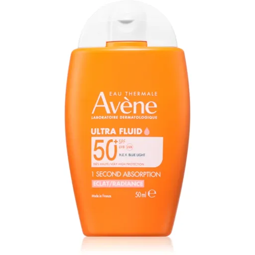 Avène Sun Ultra Fluid Radiance rozjasňujúci fluid proti slnečnému žiareniu SPF 50+ 50 ml