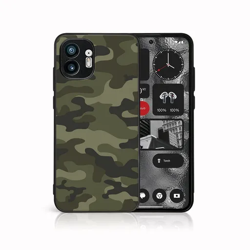 MY ART Ochranný kryt pre Nothing Phone 1 GREEN CAMO (235)