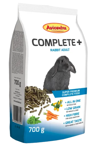 AVICENTRA COMPLETE+ pre dospelé králiky 700g