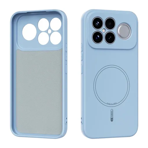 ABEEL SILICONE MAGSAFE Ochranný kryt pre POCO F8 Ultra svetlomodrý