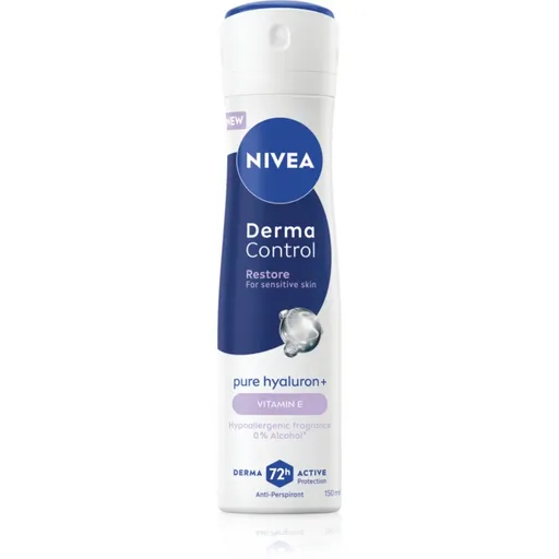 NIVEA Derma Control Restore antiperspirant v spreji pre citlivú pokožku 150 ml