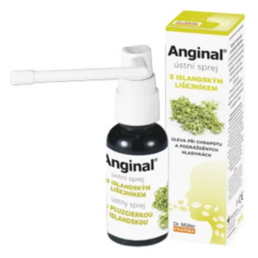 ANGINAL Ústny sprej s islandským lišajníkom ZP 30 ml