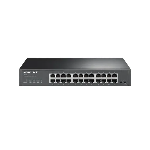 MERCUSYS switch MS124GS (24xGbE, fanless)