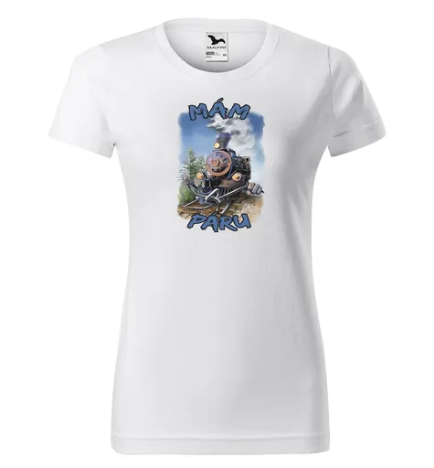 Tričko Mám páru (Veľkosť: 2XL, Typ: pre ženy, Farba tričká: Biela)