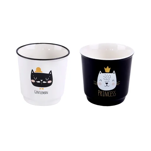 Keramický hrnček TORO 90ml 6ks mačička