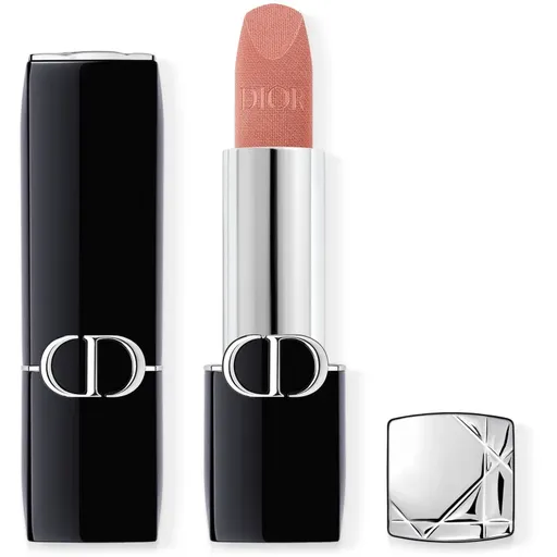 DIOR Rouge Dior dlhotrvajúci rúž plniteľná odtieň 221 Frou-frou Velvet 3.5 g