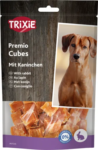 Trixie Premio Rabbit Cubes kostky s králíkem 100 g