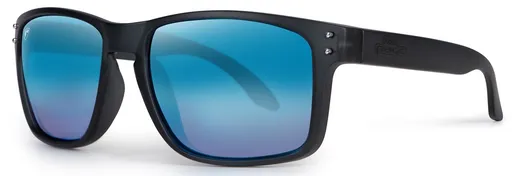 Fox rage polarizačné okuliare transparent black brown lens mirror blue