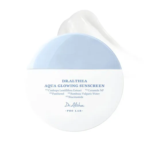 DR. ALTHEA Pre Lab Aqua Glowing SPF50+ Hydratačný opaľovací krém 45 ml