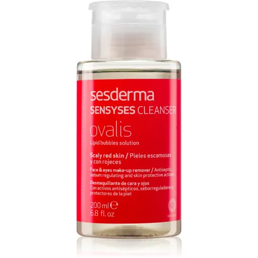 Sesderma Sensyses Cleanser Ovalis odličovač make-upu pre citlivú pleť so začervenaním 200 ml