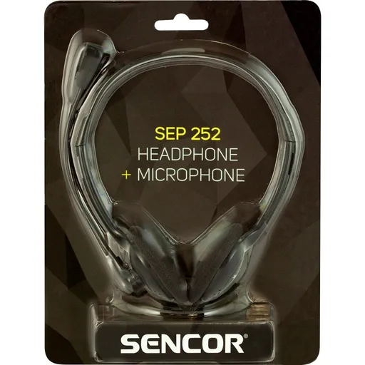 SEP 252 Slúchadlá + mikrofón SENCOR