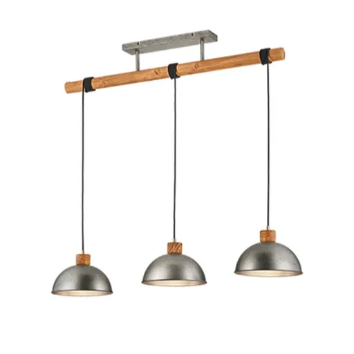 Trio Delhi závesné osvetlenie nikel 303400367 TR303400367