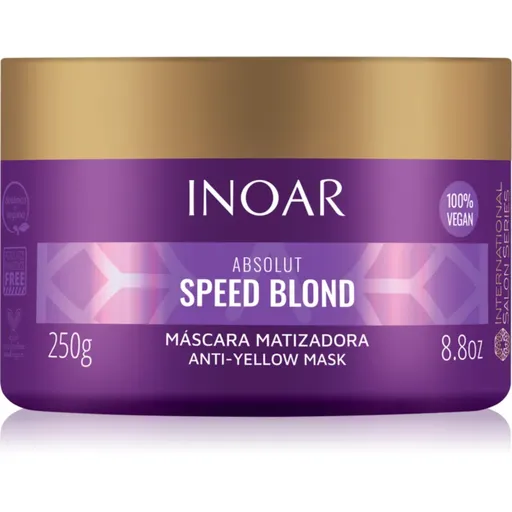 INOAR Absolut Speed Blond vyživujúca tónovacia maska pre blond vlasy 250 g