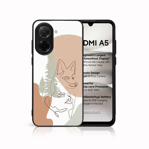 MY ART Ochranný kryt pre Xiaomi Redmi A5 FOX (191)