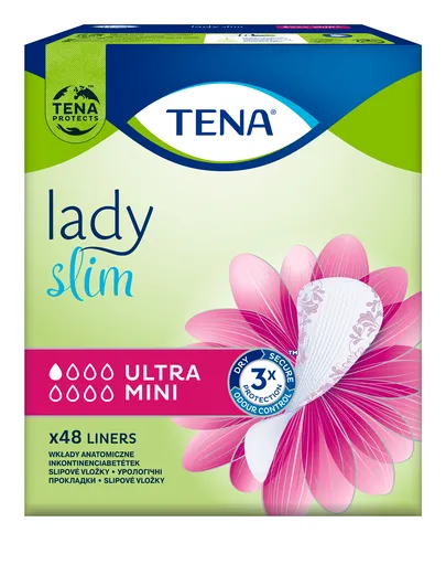 TENA Lady Slim Ultra Mini inkontinenčné slipové vložky 48ks