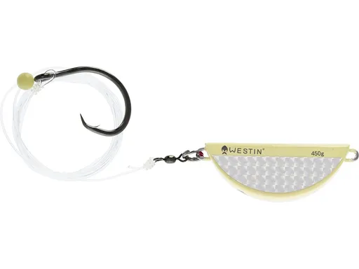 Westin náväzec halibut anti twist rig circle hook glow - 550 g
