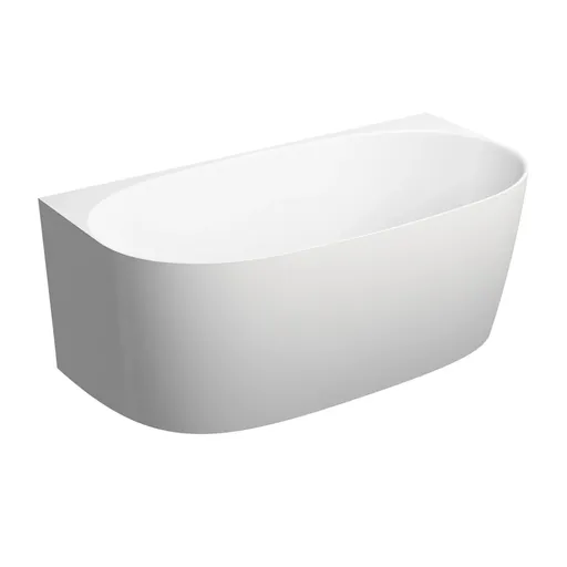 OMNIRES - VALENCIA M+ nástenná vaňa, 148 x 77 cm, lesklá biela VALENCIA148WPBP